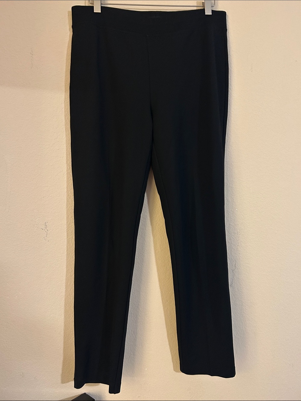Eileen Fisher Black Straight-Leg Women's Pants size M